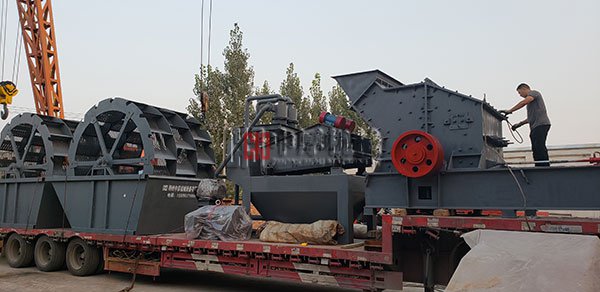 液壓開(kāi)箱制砂機(jī)