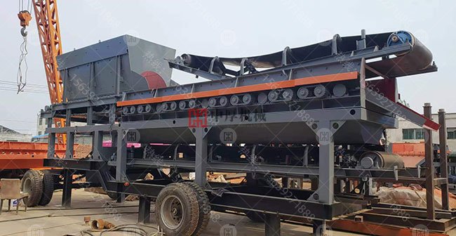 移動(dòng)式多級聯(lián)動(dòng)滾軸篩