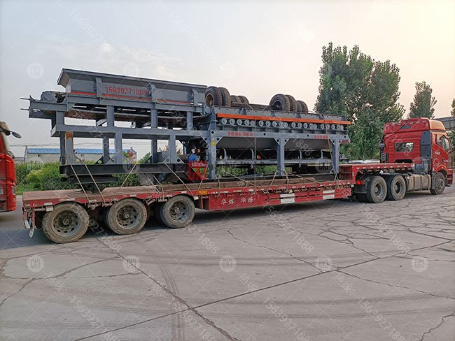 移動(dòng)式多級聯(lián)動(dòng)滾軸篩